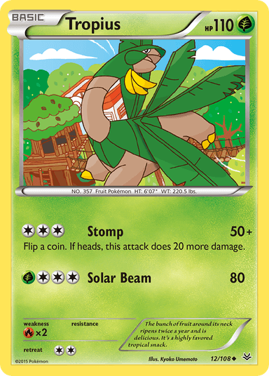 Tropius, Roaring Skies 12