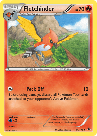 Fletchinder, Roaring Skies 14