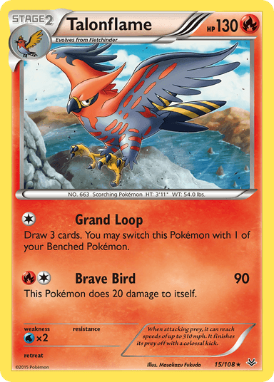 Talonflame, Roaring Skies 15