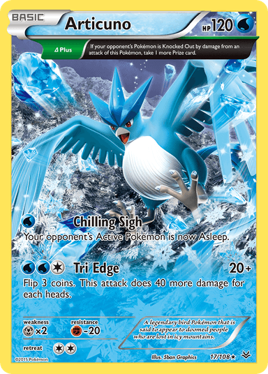 Articuno, Roaring Skies 17