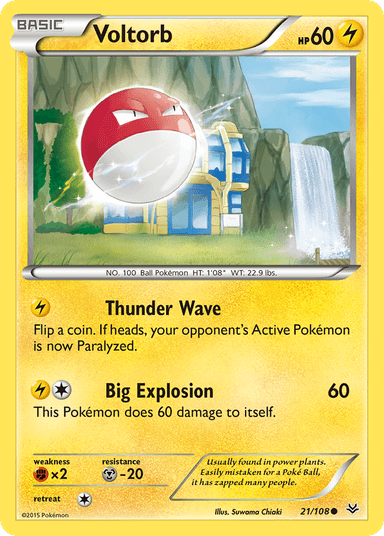 Voltorb, Roaring Skies 21