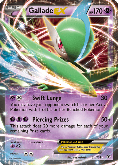 Gallade-EX, Roaring Skies 34