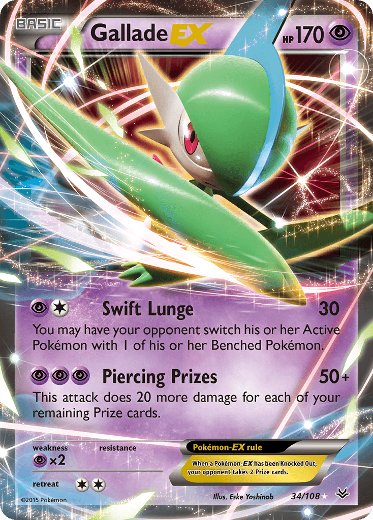Gallade-EX, Roaring Skies 34
