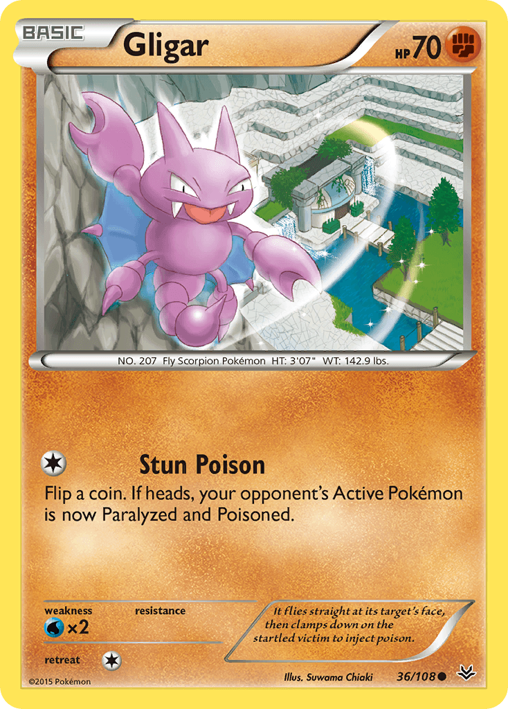 Gligar, Roaring Skies 36