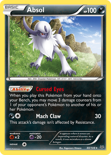 Absol, Roaring Skies 40