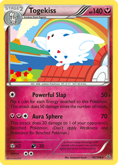 Togekiss, Roaring Skies 45