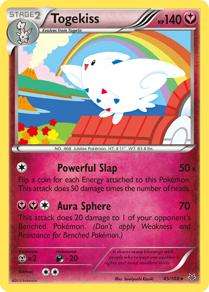 Togekiss, Roaring Skies 45
