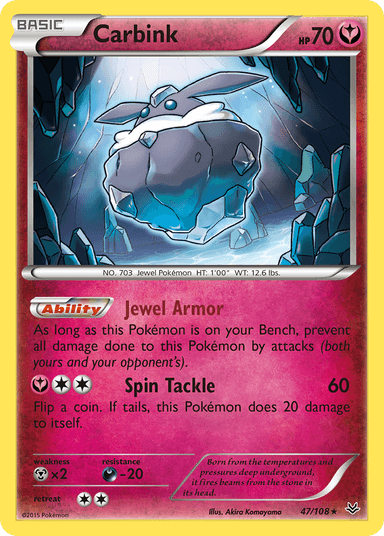 Carbink, Roaring Skies 47