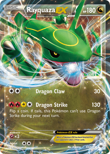 Rayquaza-EX, Roaring Skies 60