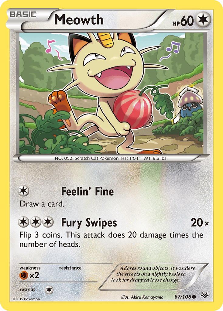 Meowth, Roaring Skies 67