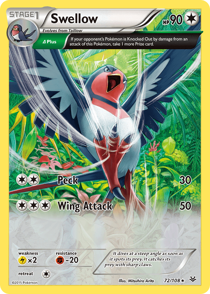 Swellow, Roaring Skies 72