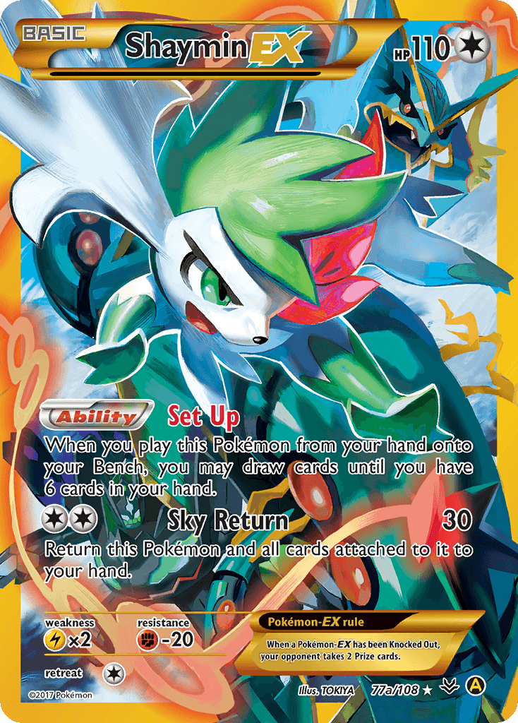 Shaymin-EX, Roaring Skies 77a