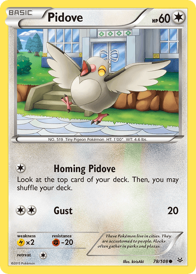Pidove, Roaring Skies 78
