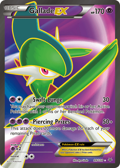 Gallade-EX, Roaring Skies 99