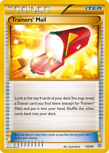 Trainers' Mail, Ancient Origins 100