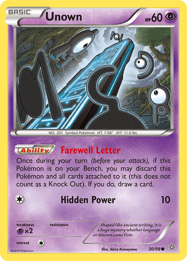 Unown, Ancient Origins 30