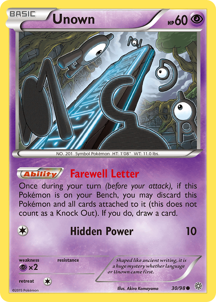 Unown, Ancient Origins 30