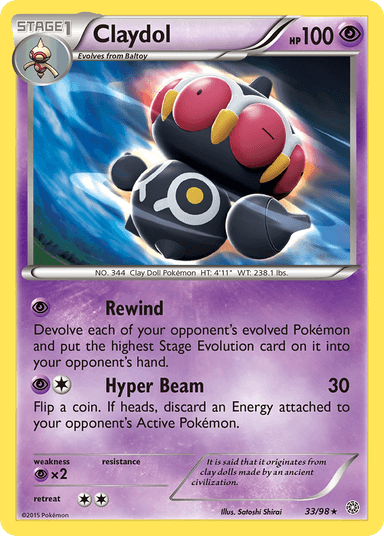 Claydol, Ancient Origins 33