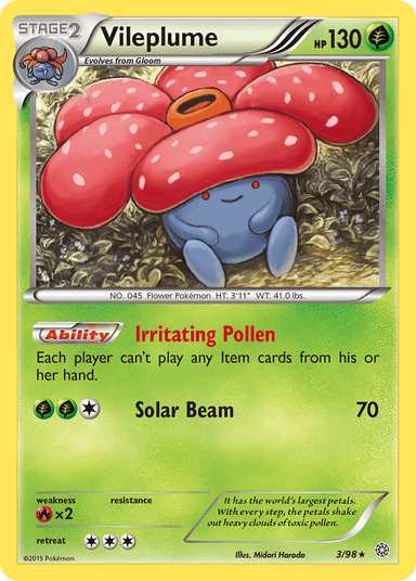 Vileplume, Ancient Origins 3