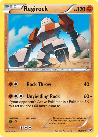 Regirock, Ancient Origins 40