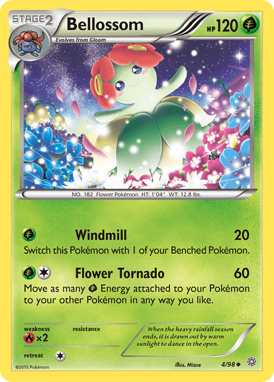 Bellossom, Ancient Origins 4