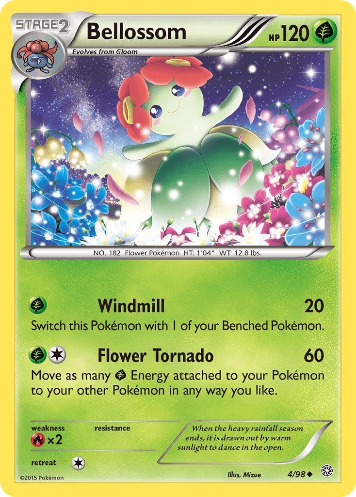 Bellossom, Ancient Origins 4