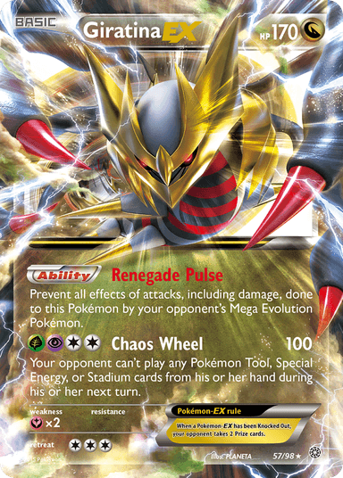 Giratina-EX, Ancient Origins 57