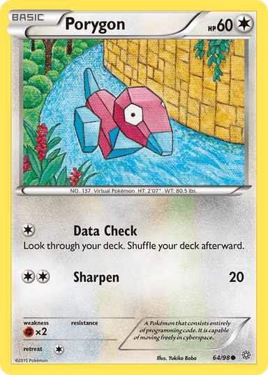 Porygon, Ancient Origins 64