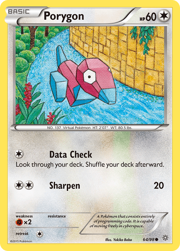 Porygon, Ancient Origins 64
