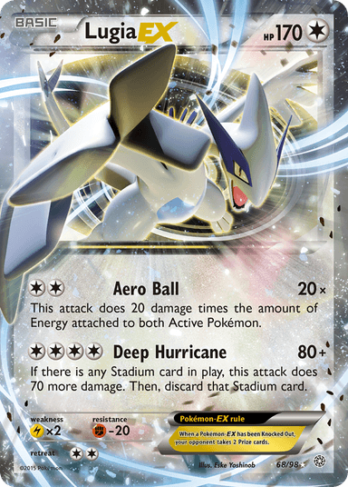 Lugia-EX, Ancient Origins 68