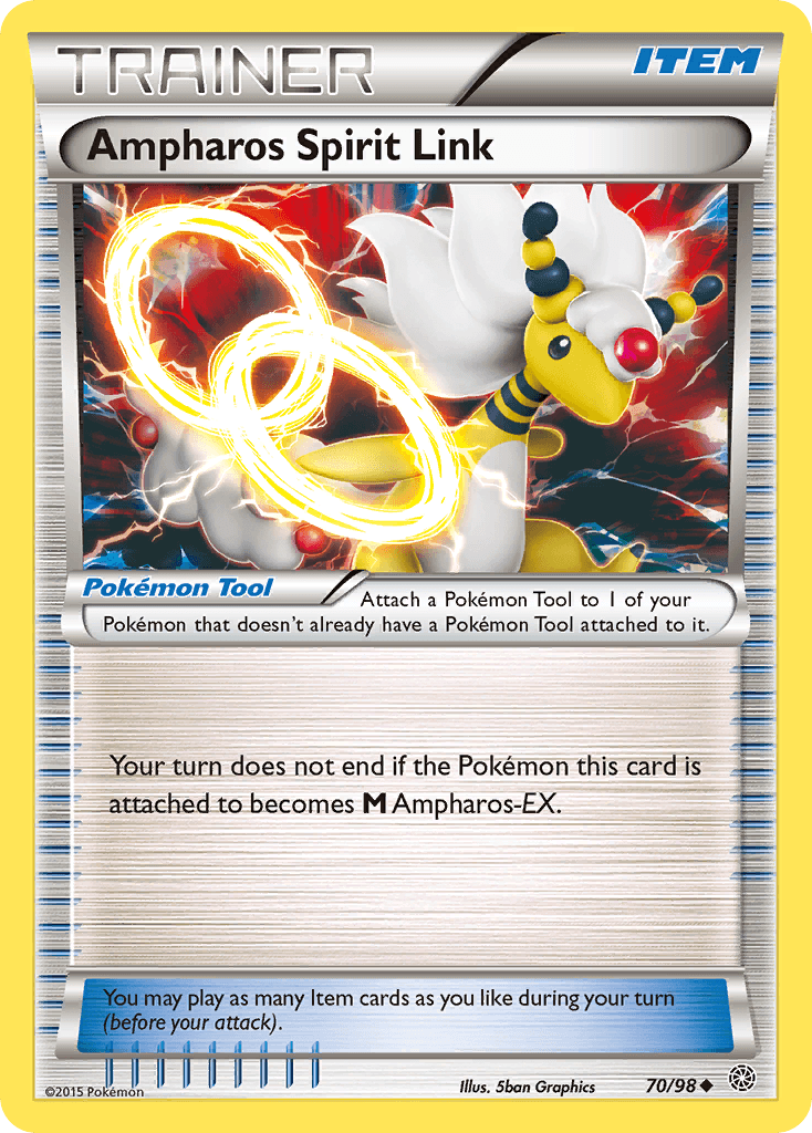 Ampharos Spirit Link, Ancient Origins 70
