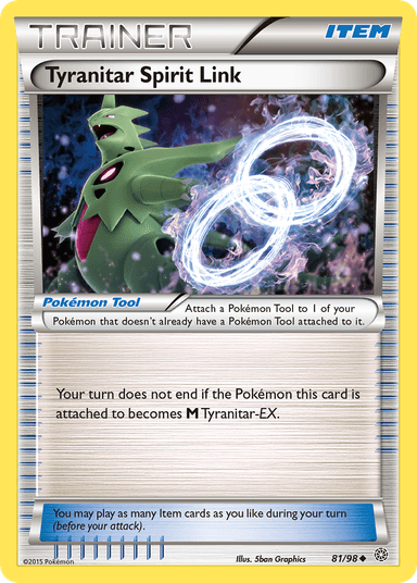Tyranitar Spirit Link, Ancient Origins 81