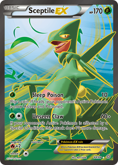 Sceptile-EX, Ancient Origins 84