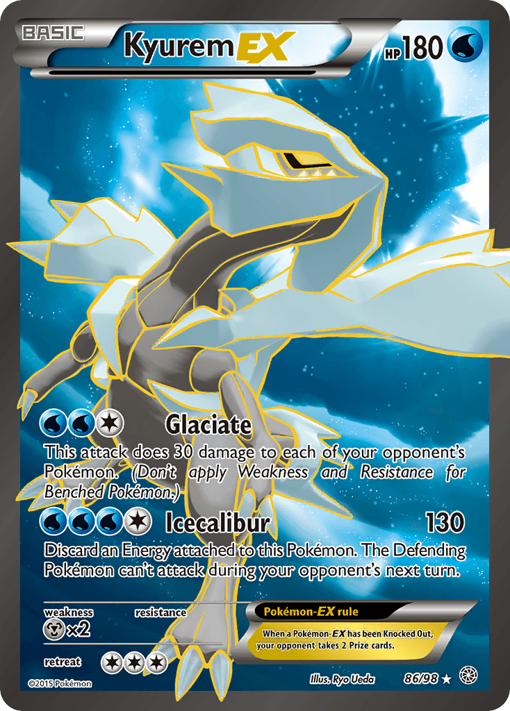 Kyurem-EX, Ancient Origins 86