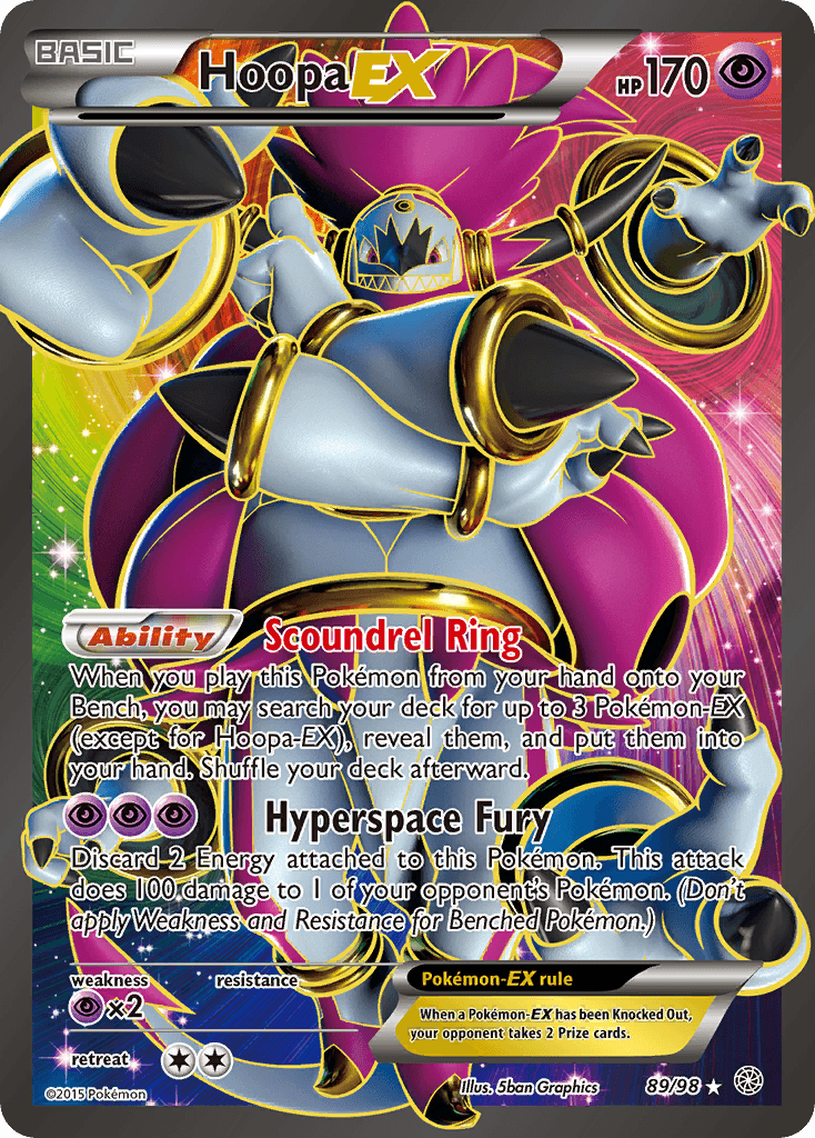 Hoopa-EX, Ancient Origins 89