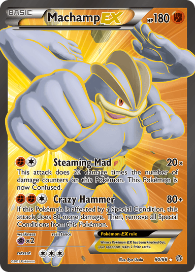 Machamp-EX, Ancient Origins 90