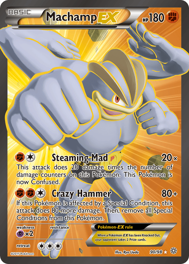 Machamp-EX, Ancient Origins 90