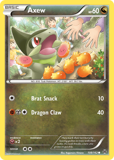 Axew, BREAKthrough 108