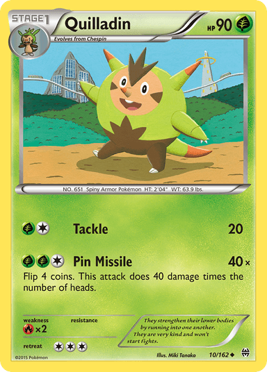 Quilladin, BREAKthrough 10