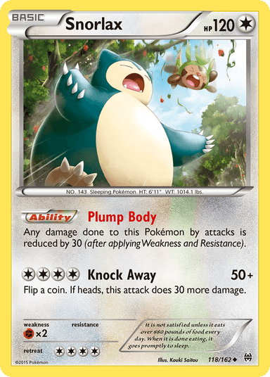 Snorlax, BREAKthrough 118