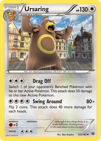 Ursaring, BREAKthrough 122