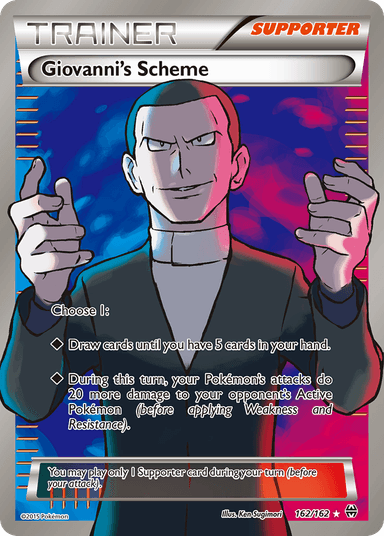 Giovanni's Scheme, BREAKthrough 162