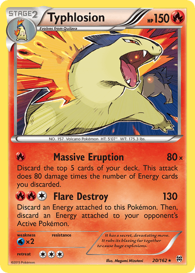 Typhlosion, BREAKthrough 20