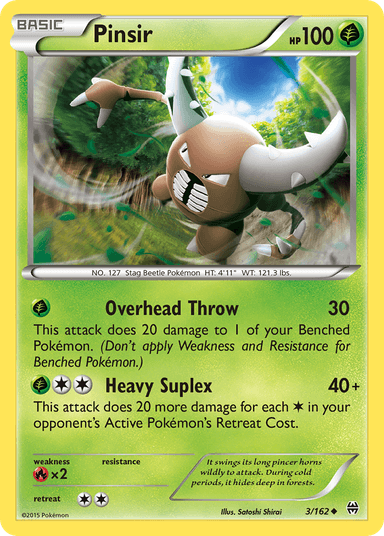 Pinsir, BREAKthrough 3