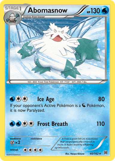 Abomasnow, BREAKthrough 40