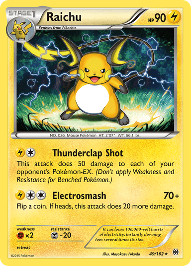 Raichu, BREAKthrough 49