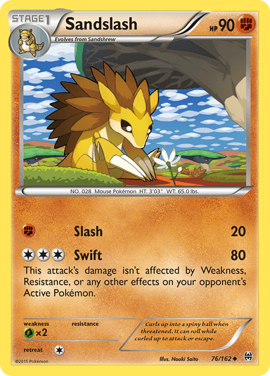 Sandslash, BREAKthrough 76
