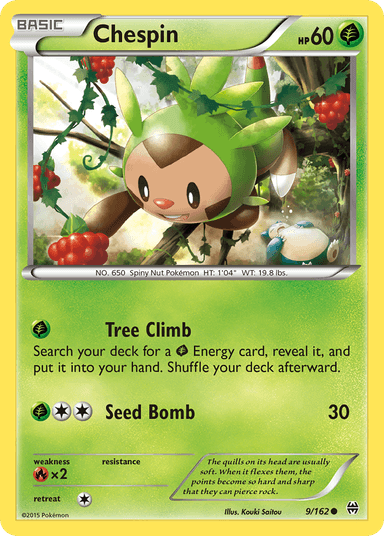 Chespin, BREAKthrough 9