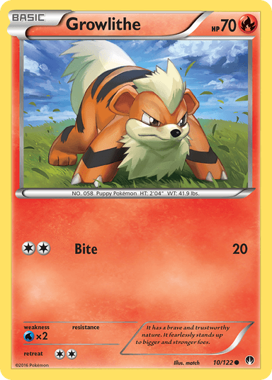 Growlithe, BREAKpoint 10