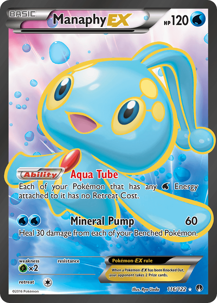 Manaphy-EX, BREAKpoint 116